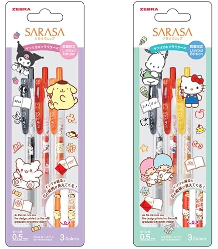 Amazon | ゼブラ ジェルボールペン サラサクリップ 0.5mm サンリオ